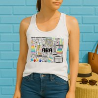 Aba Applied Behavior Analysis Bcba Behavior Analyst Autism Womens Tank Top