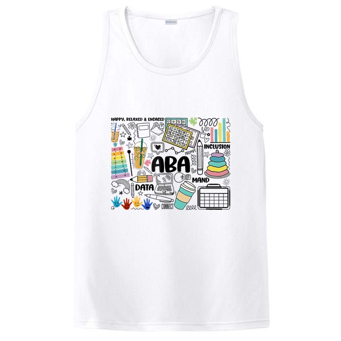 Aba Applied Behavior Analysis Bcba Behavior Analyst Autism PosiCharge Competitor Tank