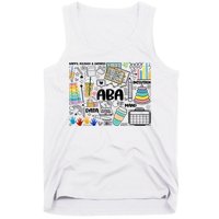 Aba Applied Behavior Analysis Bcba Behavior Analyst Autism Tank Top