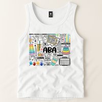 Aba Applied Behavior Analysis Bcba Behavior Analyst Autism Tank Top