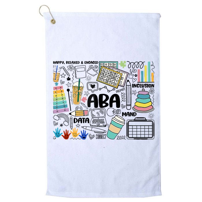 Aba Applied Behavior Analysis Bcba Behavior Analyst Autism Golf Towel