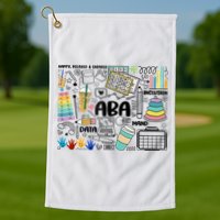 Aba Applied Behavior Analysis Bcba Behavior Analyst Autism Golf Towel