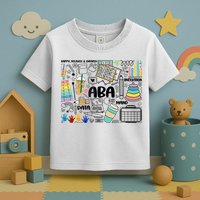 Aba Applied Behavior Analysis Bcba Behavior Analyst Autism Toddler T-Shirt