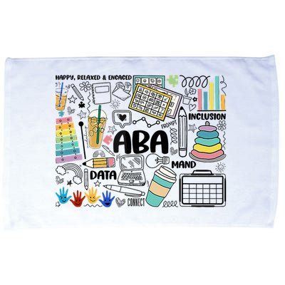 Aba Applied Behavior Analysis Bcba Behavior Analyst Autism Microfiber Hand Towel