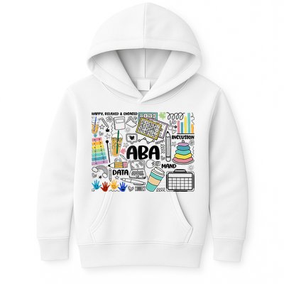 Aba Applied Behavior Analysis Bcba Behavior Analyst Autism Kids Hoodie