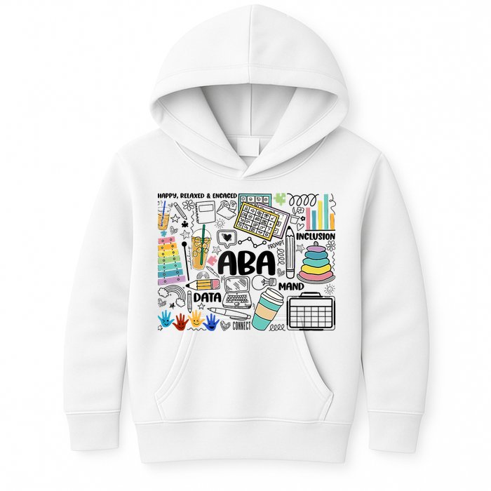 Aba Applied Behavior Analysis Bcba Behavior Analyst Autism Kids Hoodie