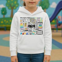 Aba Applied Behavior Analysis Bcba Behavior Analyst Autism Kids Hoodie