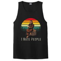 Alien And Bigfoot I Hate People Funny Sasquatch PosiCharge Competitor Tank