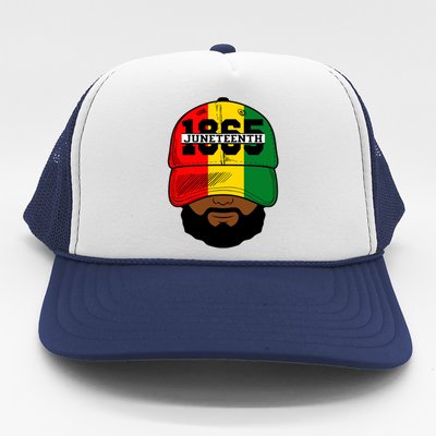 African American Black King Celebrate Junenth Gift Trucker Hat