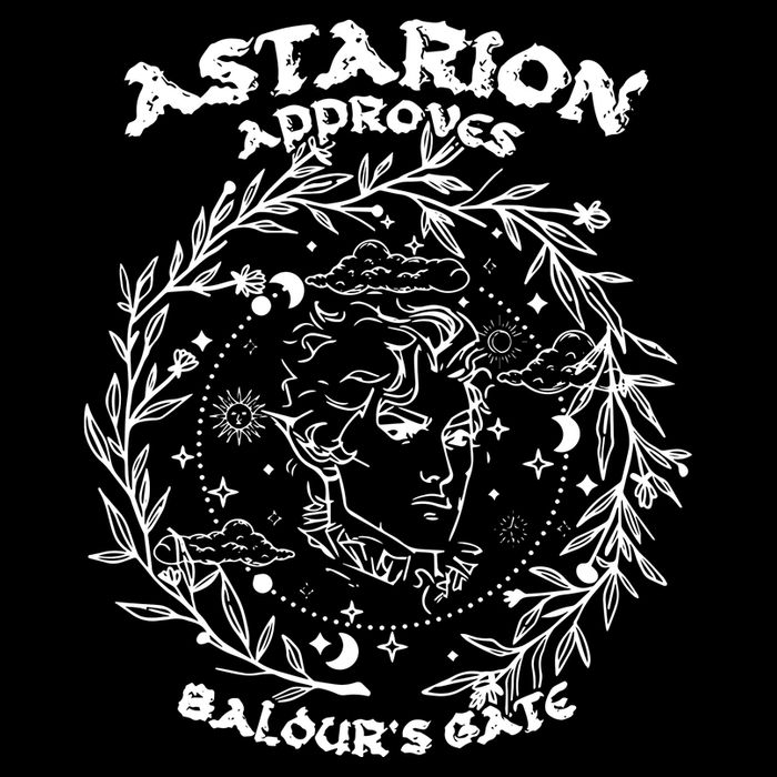Astarion Approves Baldur Gate Baldurs Gate 3 Adventure Awaits Drawstring Bag