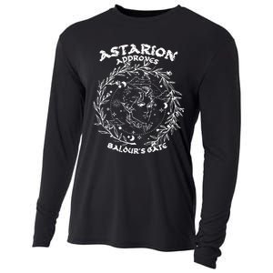 Astarion Approves Baldur Gate Baldurs Gate 3 Adventure Awaits Cooling Performance Long Sleeve Crew