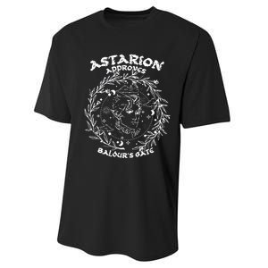 Astarion Approves Baldur Gate Baldurs Gate 3 Adventure Awaits Performance Sprint T-Shirt