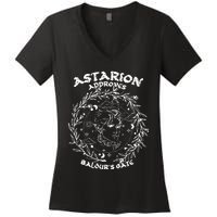 Astarion Approves Baldur Gate Baldurs Gate 3 Adventure Awaits Women's V-Neck T-Shirt