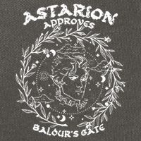 Astarion Approves Baldur Gate Baldurs Gate 3 Adventure Awaits Cotton Canvas Backpack