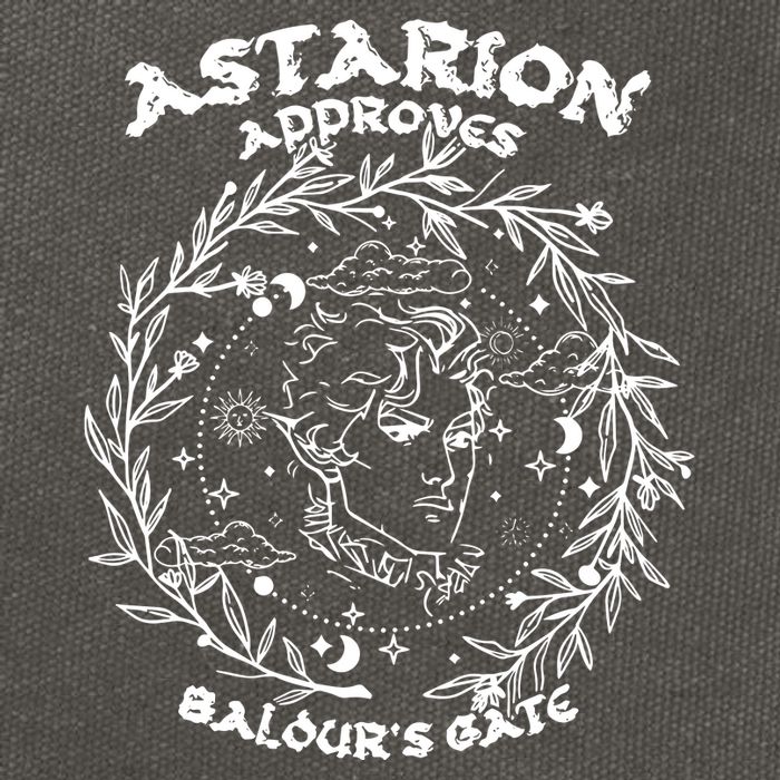 Astarion Approves Baldur Gate Baldurs Gate 3 Adventure Awaits Cotton Canvas Backpack