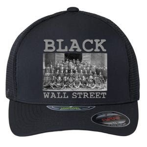 African American Business Black History Black Wall Street Gift Flexfit Unipanel Trucker Cap