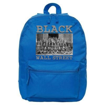 African American Business Black History Black Wall Street Gift 16 in Basic Backpack