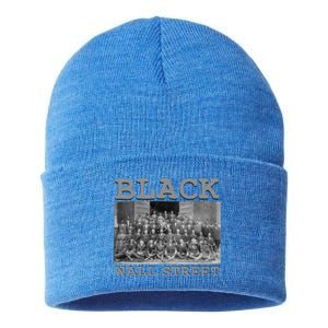 African American Business Black History Black Wall Street Gift Sustainable Knit Beanie