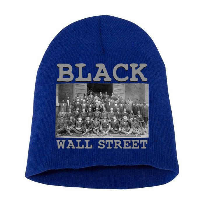 African American Business Black History Black Wall Street Gift Short Acrylic Beanie