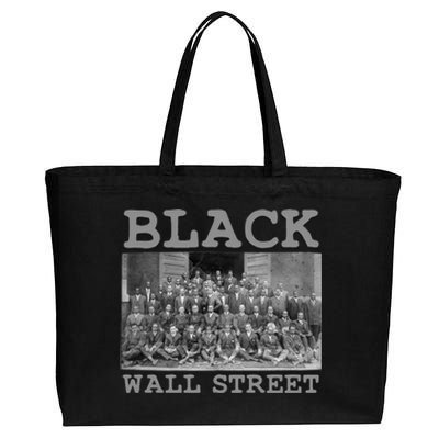 African American Business Black History Black Wall Street Gift Cotton Canvas Jumbo Tote