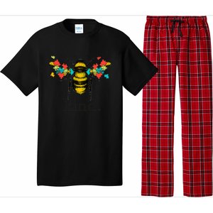 Autism Awareness Bee Kind Puzzle Pieces Pajama Set