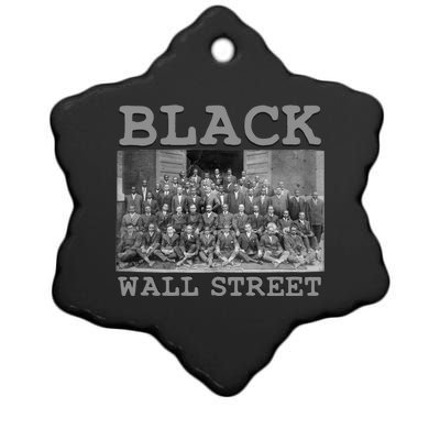 African American Business Black History Black Wall Street Gift Ceramic Star Ornament