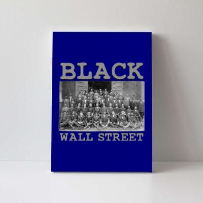 African American Business Black History Black Wall Street Gift Canvas