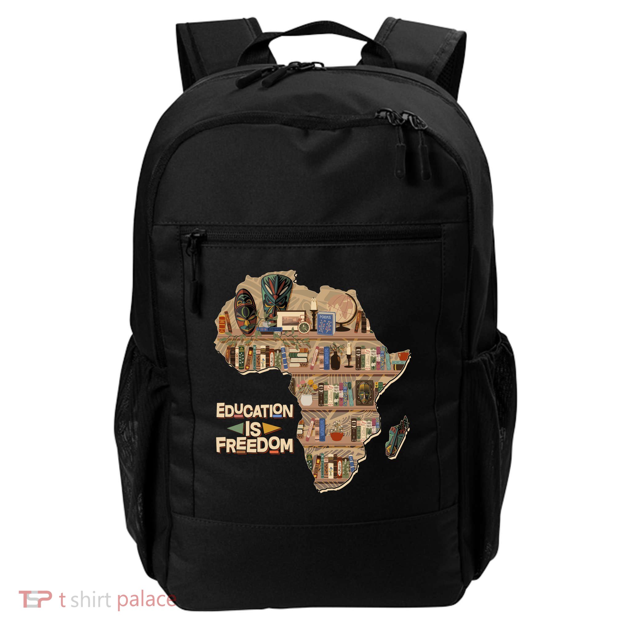 African American Black History Education Is Freedom Daily Commute Backpack