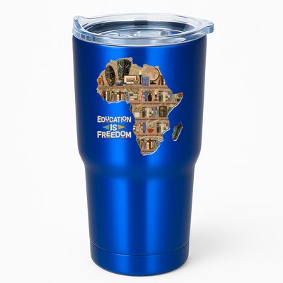 African American Black History Education Is Freedom Tumbler