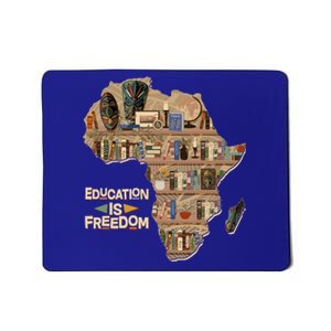 African American Black History Education Is Freedom Mousepad