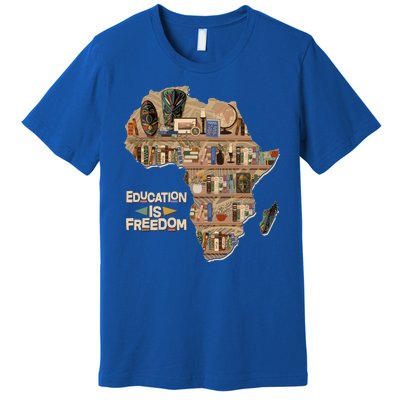 African American Black History Education Is Freedom Premium T-Shirt