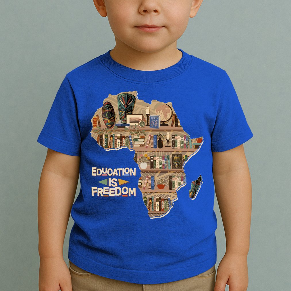 African American Black History Education Is Freedom Toddler T-Shirt