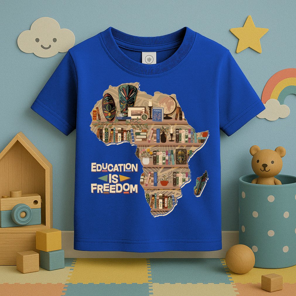 African American Black History Education Is Freedom Toddler T-Shirt