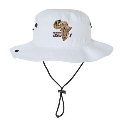 African American Black History Education Is Freedom Legacy Cool Fit Booney Bucket Hat