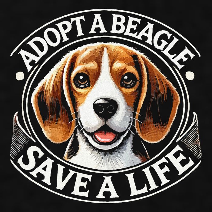 Adopt A Beagle Save A Life Advocating Adoption Ladies PosiCharge Tri-Blend Wicking Tank