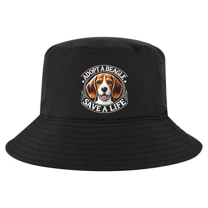 Adopt A Beagle Save A Life Advocating Adoption Cool Comfort Performance Bucket Hat
