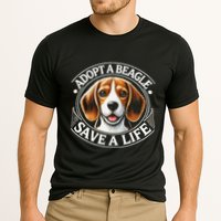 Adopt A Beagle Save A Life Advocating Adoption Performance Shirt