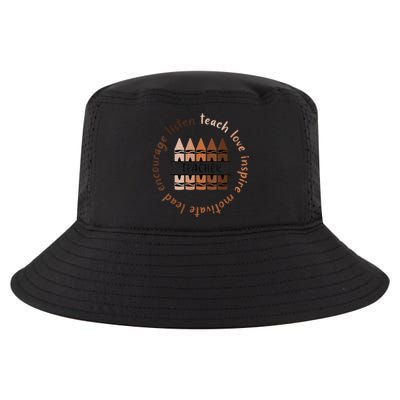 Afro African Black History Month Melanin Teacher Cool Comfort Performance Bucket Hat