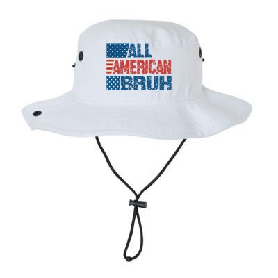 All American Bruh Vintage American People 4th Of July Legacy Cool Fit Booney Bucket Hat