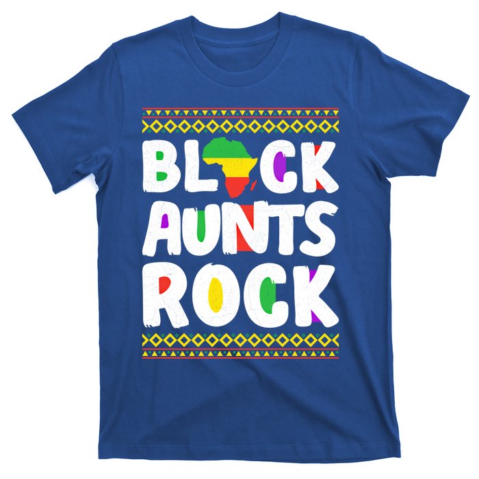 African American Black Aunts Rock Juneteenth Cute Gift T-Shirt