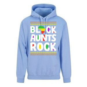 African American Black Aunts Rock Juneteenth Cute Gift Unisex Surf Hoodie