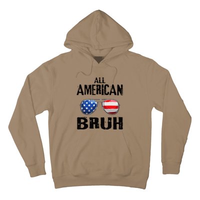 All American Bruh 4th Of July Boy Patriotic Hoodie