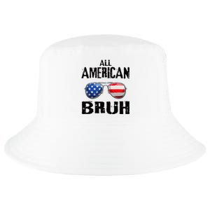 All American Bruh 4th Of July Boy Patriotic Cool Comfort Performance Bucket Hat