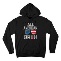 All American Bruh 4th Of July Boy Patriotic Hoodie