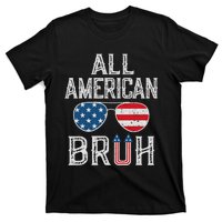 All American Bruh 4th Of July Boy Patriotic T-Shirt