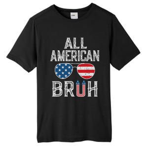 All American Bruh 4th Of July Boy Patriotic Tall Fusion ChromaSoft Performance T-Shirt