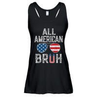 All American Bruh 4th Of July Boy Patriotic Ladies Essential Flowy Tank