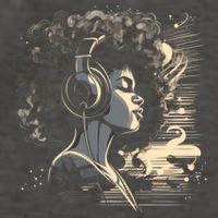 African American Black Headphones Music Graphic Cute Gift Vector Backpack