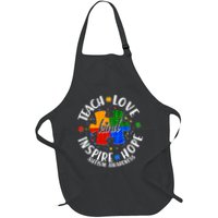 Autism Awareness Be Kind Teach Love Inspire Hope Apron