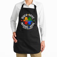 Autism Awareness Be Kind Teach Love Inspire Hope Apron